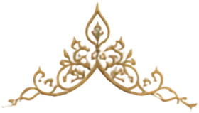 Mahkota Filigree Emas