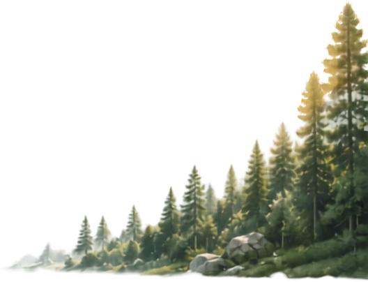 Pohon Pinus Kanan